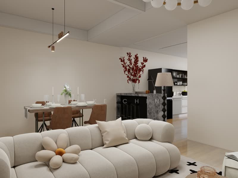 109 Bishan Street 12, 109 Bishan Street 12, 3 Bedrooms, 904 sqft, HDB Flat For Sale, by Mike Chin, 500102127 - Living Room - PropertyGuru.com.sg