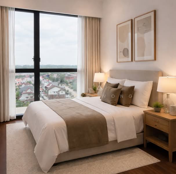 Lentor Modern, 5 Lentor Central, 3 Bedrooms, 990 sqft, Condominium For Rent, by Charles Wong, 500102151 - Bedroom - PropertyGuru.com.sg
