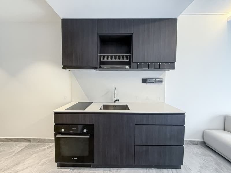 Gems Ville, 8 Lorong 13 Geylang, 1 Bedroom, 517 sqft, Condominium For Rent, by Ronnie Tan, 500102168 - Kitchen - PropertyGuru.com.sg