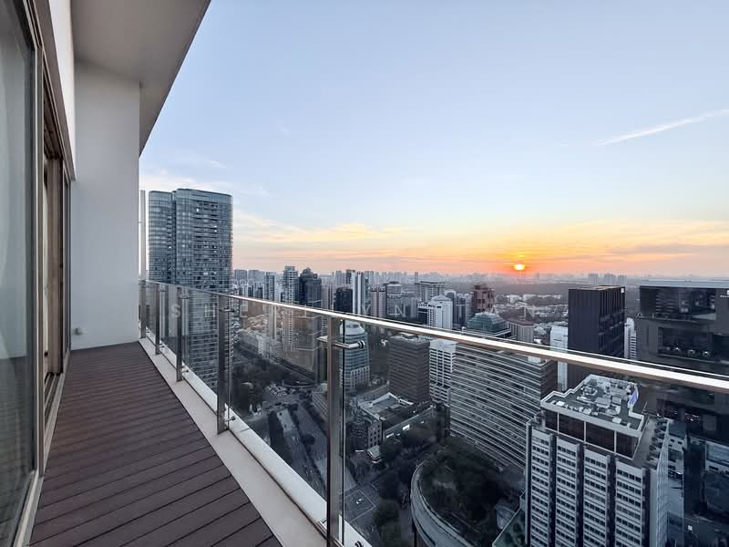 Scotts Square, 6 Scotts Road, 1 Bedroom, 624 sqft, Condominium For Rent, by Sherilyn Tan, 500102204 - Balcony - PropertyGuru.com.sg