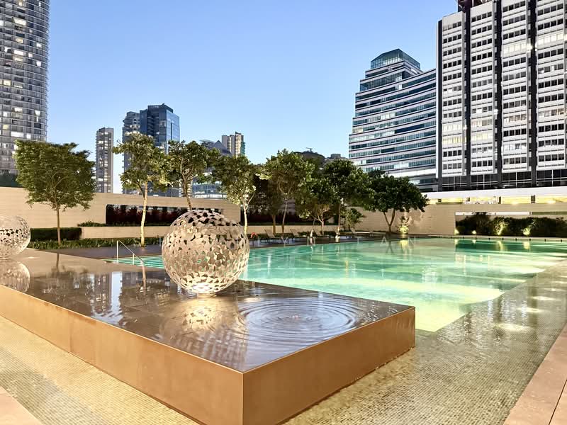 Scotts Square, 6 Scotts Road, 1 Bedroom, 624 sqft, Condominium For Rent, by Sherilyn Tan, 500102204 - Main Pool - PropertyGuru.com.sg