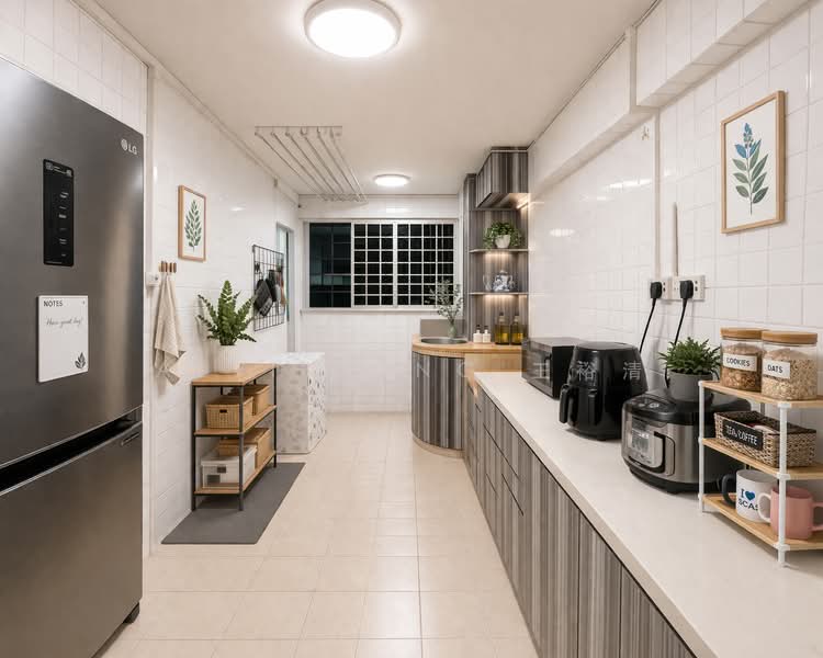 610 Yishun Street 61, 610 Yishun Street 61, 3 Bedrooms, 904 sqft, HDB Flat For Sale, by Alvin Ong 王裕清, 500102243 - Kitchen - PropertyGuru.com.sg