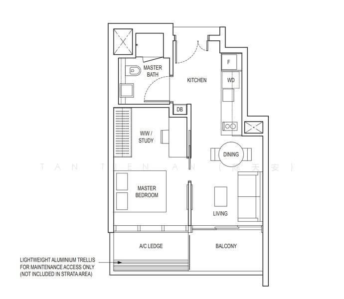 Amber Park, 18 Amber Gardens, 1 Bedroom, 484 sqft, Condominium For Sale, by Tan Tien An (陈天安), 500102247 - PropertyGuru.com.sg