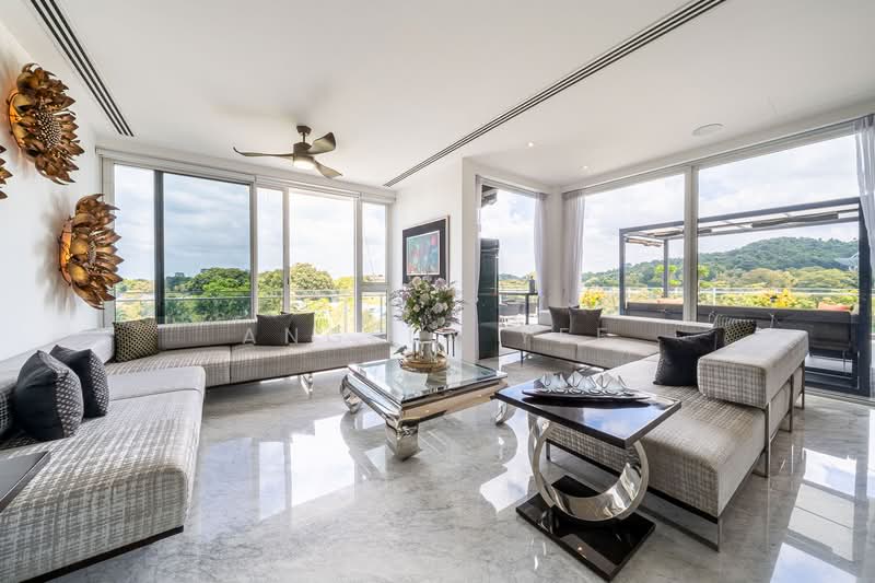 Turquoise, 51 Cove Drive, 4 Bedrooms, 6,900 sqft, Condominium For Sale, by Angela Yee, 500102251 - Living Room - PropertyGuru.com.sg