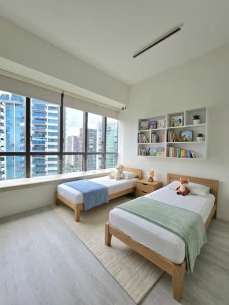 The Cape, 25 Amber Road, 3 Bedrooms, 1,184 sqft, Apartment For Sale, by Brenda Ong 王淑玲, 500102256 - Common Bdrm 1 (illustrated furnishing) - PropertyGuru.com.sg