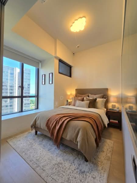 The Cape, 25 Amber Road, 3 Bedrooms, 1,184 sqft, Apartment For Sale, by Brenda Ong 王淑玲, 500102256 - Commom Bdrm 2 (illustrated furnishing)  - PropertyGuru.com.sg