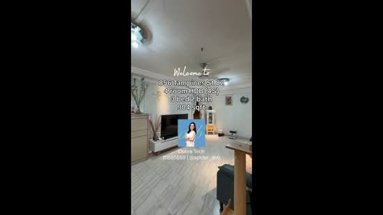 856 Tampines Street 82, 856 Tampines Street 82, 3 Bedrooms, 904 sqft, HDB Flat For Sale, by Debra Teoh, 500102265 - PropertyGuru.com.sg