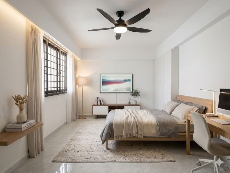 160 Tampines Street 12, 160 Tampines Street 12, 3 Bedrooms, 1,055 sqft, HDB Flat For Sale, by Ernest Phua, 500102268 - Virtual staging for Bedroom - PropertyGuru.com.sg