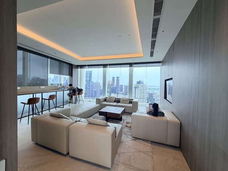 One Pearl Bank, 1 Pearl Bank, 2 Bedrooms, 700 sqft, Condominium For Rent, by Lin Liting 沄亞, 500102304 - Living Room - PropertyGuru.com.sg