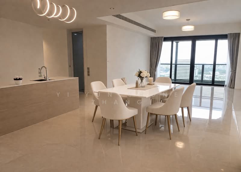 Duo Residences, One Devonshire, UE Square, Kallang Riverside, In, , 3 Bedrooms, 1,722 sqft, Condominium For Sale, by Yi Yun Shone Zhang, 500102308 - Dining Room - PropertyGuru.com.sg