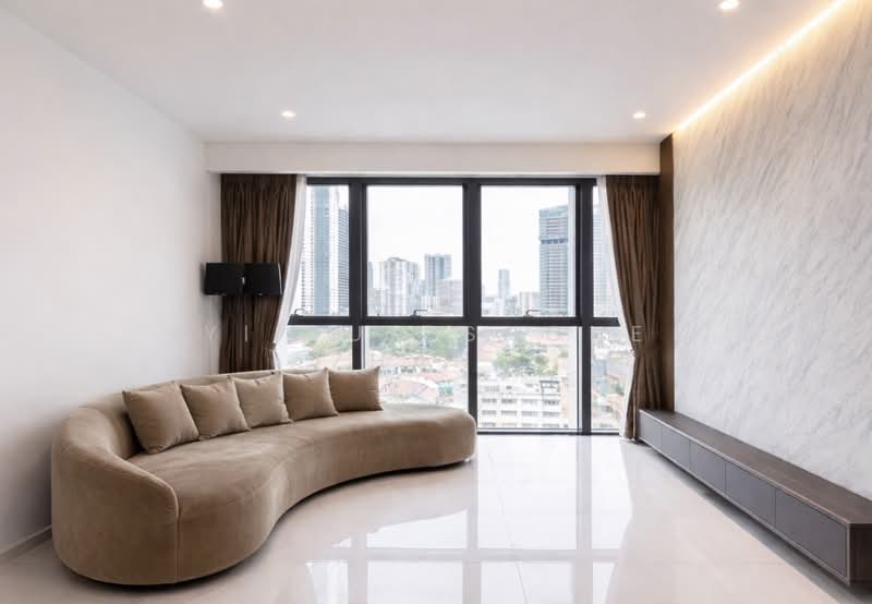 Duo Residences, One Devonshire, UE Square, Kallang Riverside, In, , 3 Bedrooms, 1,722 sqft, Condominium For Sale, by Yi Yun Shone Zhang, 500102308 - Living Room - PropertyGuru.com.sg