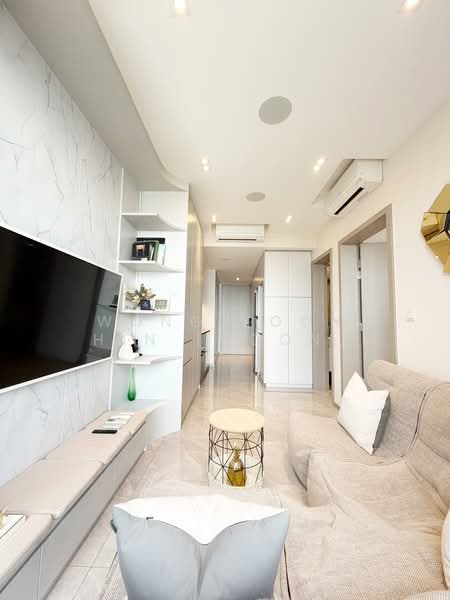 The Garden Residences, 1 Serangoon North View, 1 Bedroom, 452 sqft, Condominium For Sale, by Wong Koon Hin (Koon), 500102364 - Living Room - PropertyGuru.com.sg