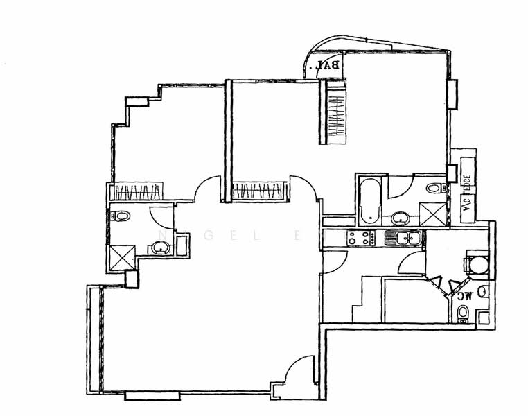 Sanctuary Green, 181 Tanjong Rhu Road, 3 Bedrooms, 1,238 sqft, Condominium For Rent, by Nigel Eng, 500102378 - PropertyGuru.com.sg
