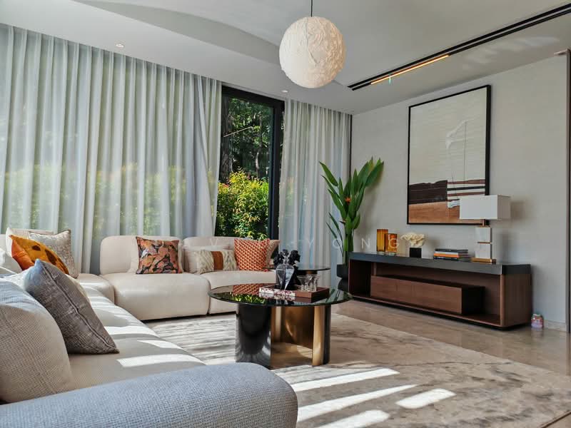 Greenbank Park Brand New Semi Detached, , 5 Bedrooms, 5,436 sqft, Semi-Detached House For Sale, by David Yong, 500102405 - Living Room - PropertyGuru.com.sg