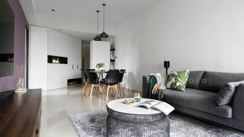 Langston Ville, 15 Kim Yam Road, 2 Bedrooms, 947 sqft, Apartment For Rent, by Jing Min (JM) Loo, 500102417 - Living Room - PropertyGuru.com.sg