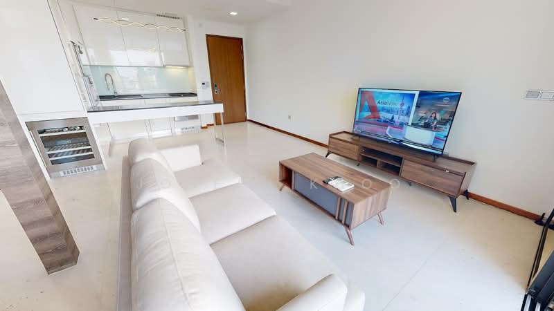 The Scotts Tower, 38 Scotts Road, 2 Bedrooms, 840 sqft, Condominium For Sale, by Joseph Khoo, 500102425 - Living Room - PropertyGuru.com.sg