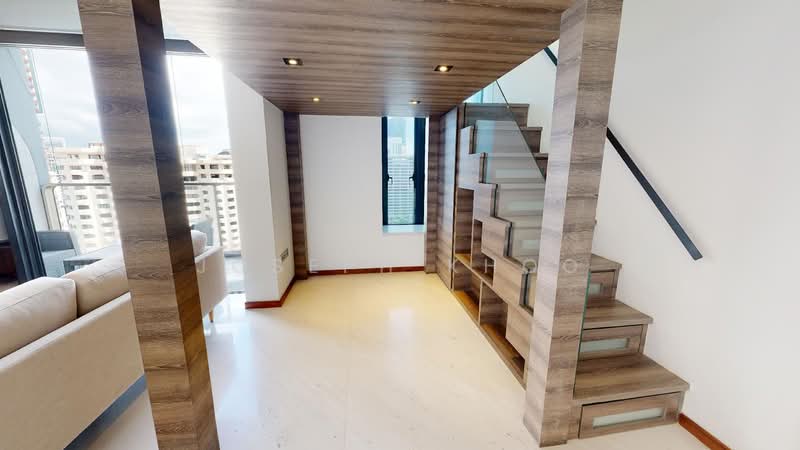The Scotts Tower, 38 Scotts Road, 2 Bedrooms, 840 sqft, Condominium For Sale, by Joseph Khoo, 500102425 - 2nd Bedroom Loft Below - PropertyGuru.com.sg