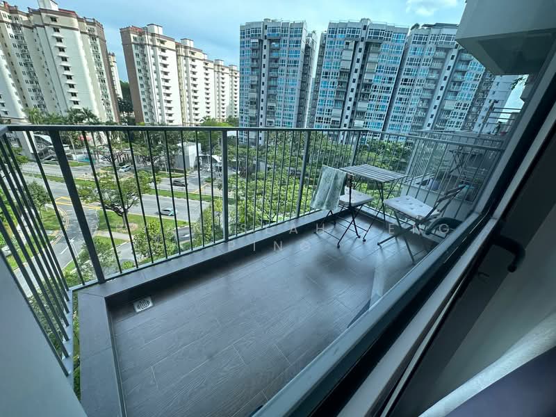 Q Bay Residences, 1 Tampines Street 86, 1 Bedroom, 527 sqft, Condominium For Sale, by Bryan Seah Seng Ping, 500102429 - Balcony - PropertyGuru.com.sg