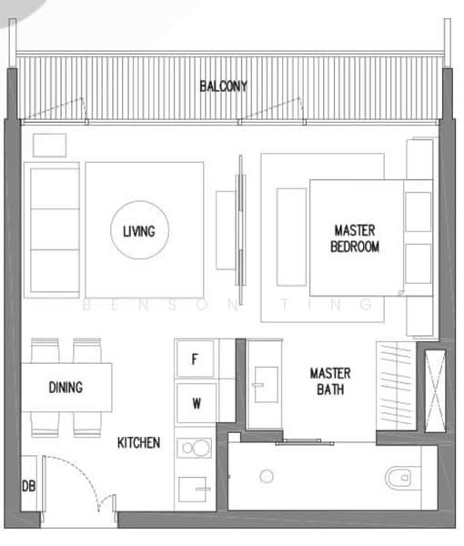 Seletar Park Residence, 17 Seletar Road, 1 Bedroom, 527 sqft, Condominium For Sale, by Benson Ting, 500102493 - PropertyGuru.com.sg