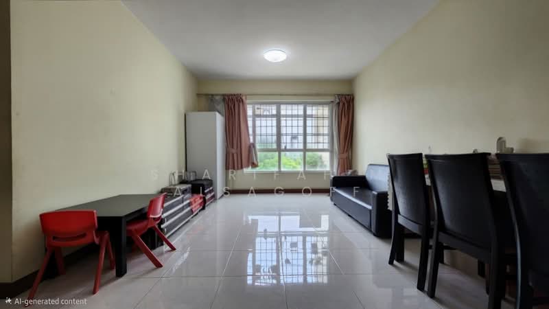 Melville Park, 28 Simei Street 1, 2 Bedrooms, 958 sqft, Apartment For Rent, by Sharifah M Alsagoff, 500102504 - Living Room - PropertyGuru.com.sg