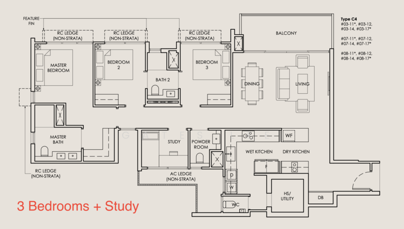 The Sen, De Souza Avenue, 3 Bedrooms, 1,259 sqft, Condominium For Sale, by Gates Lee, 500102594 - PropertyGuru.com.sg
