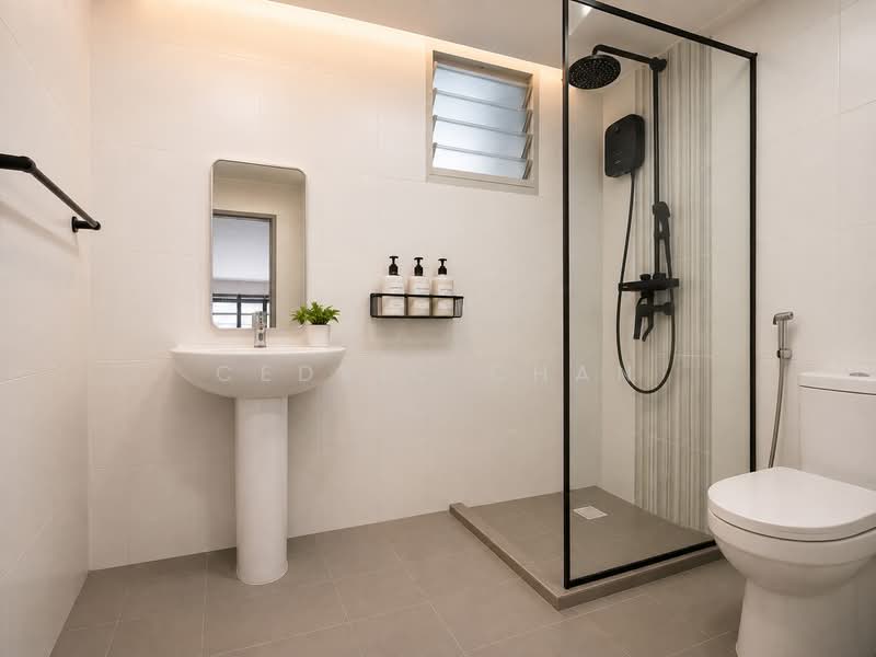 325A Sumang Walk, 325A Sumang Walk, 3 Bedrooms, 1,033 sqft, HDB Flat For Sale, by Cedric Chan, 500102599 - Bathroom - PropertyGuru.com.sg