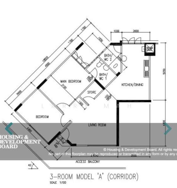 241 Hougang Street 22, 241 Hougang Street 22, 2 Bedrooms, 829 sqft, HDB Flat For Sale, by Larry Mah, 500102609 - PropertyGuru.com.sg