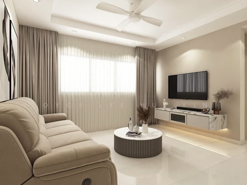 50 Hoy Fatt Road, 50 Hoy Fatt Road, 3 Bedrooms, 1,313 sqft, HDB Flat For Sale, by Joyce Lye Hui Xin, 500102615 - Living Room - PropertyGuru.com.sg