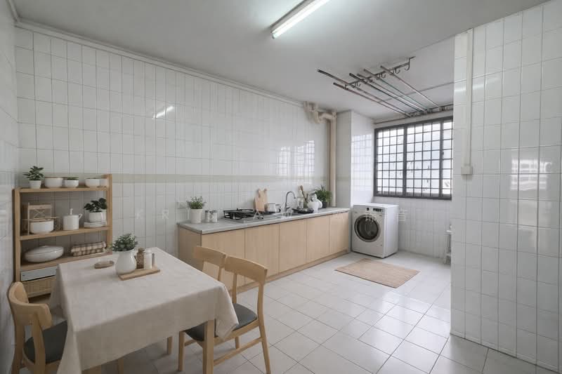 436 Fajar Road, 436 Fajar Road, 3 Bedrooms, 1,119 sqft, HDB Flat For Sale, by Kris Aw 欧锦音, 500102621 - Kitchen - PropertyGuru.com.sg