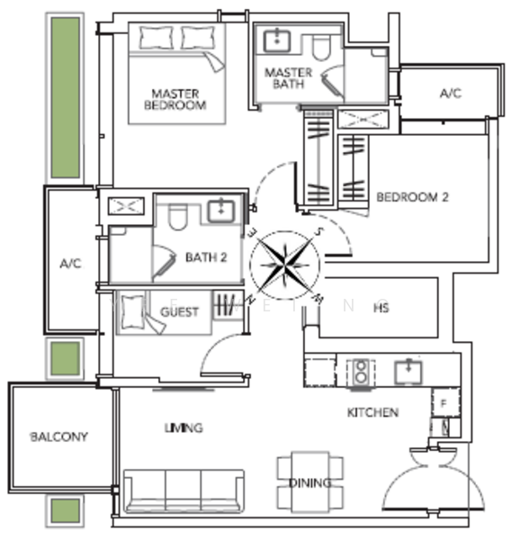 For Rent Jervois Mansion