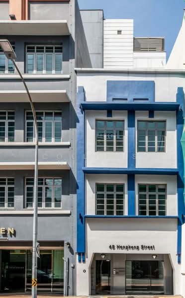 Renovated shophouse; Prime location; Lift access, 45 Hong Kong Street, 985 sqft, Office For Rent, by AGNES HEU, 500102710 - Exterior - CommercialGuru.com.sg