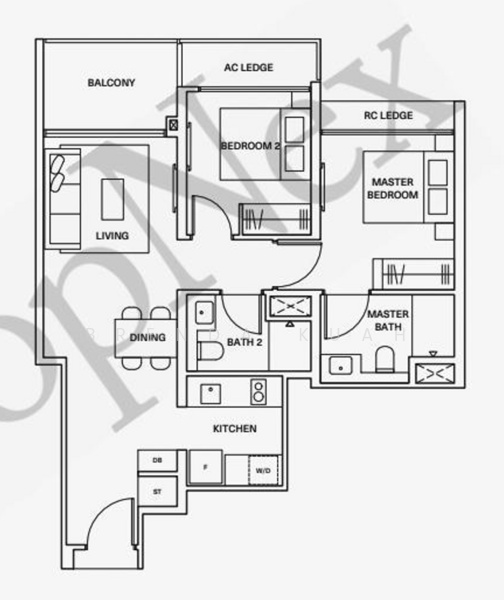 Clavon, Clementi Avenue 1, 2 Bedrooms, 764 sqft, Condominium For Rent, by Brenda Kuah, 500102741 - PropertyGuru.com.sg