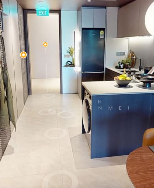 The Continuum, 1-8 Thiam Siew Avenue, 2 Bedrooms, 667 sqft, Condominium For Sale, by Hannah Zhong Hanmei, 500102752 - Kitchen - PropertyGuru.com.sg