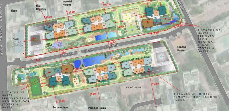 The Continuum, 1-8 Thiam Siew Avenue, 2 Bedrooms, 667 sqft, Condominium For Sale, by Hannah Zhong Hanmei, 500102752 - Exterior - PropertyGuru.com.sg