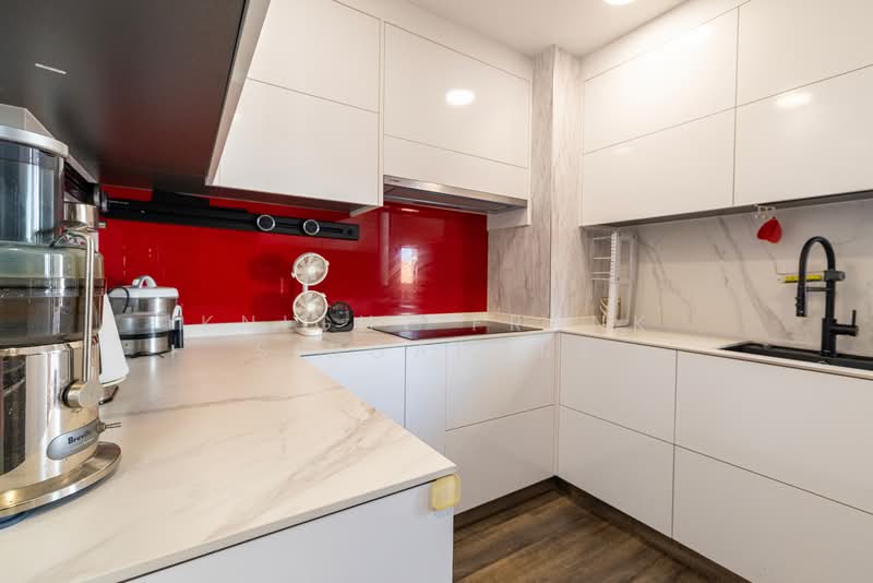 Tropical Spring, 23 Simei Street 4, 3 Bedrooms, 2,809 sqft, Condominium For Sale, by YVONNE CHEN, 500102812 - Kitchen - PropertyGuru.com.sg