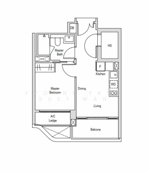 The Tre Ver, 60 Potong Pasir Avenue 1, 1 Bedroom, 484 sqft, Condominium For Sale, by Yvonne Yang Suet Wan, 500102888 - PropertyGuru.com.sg