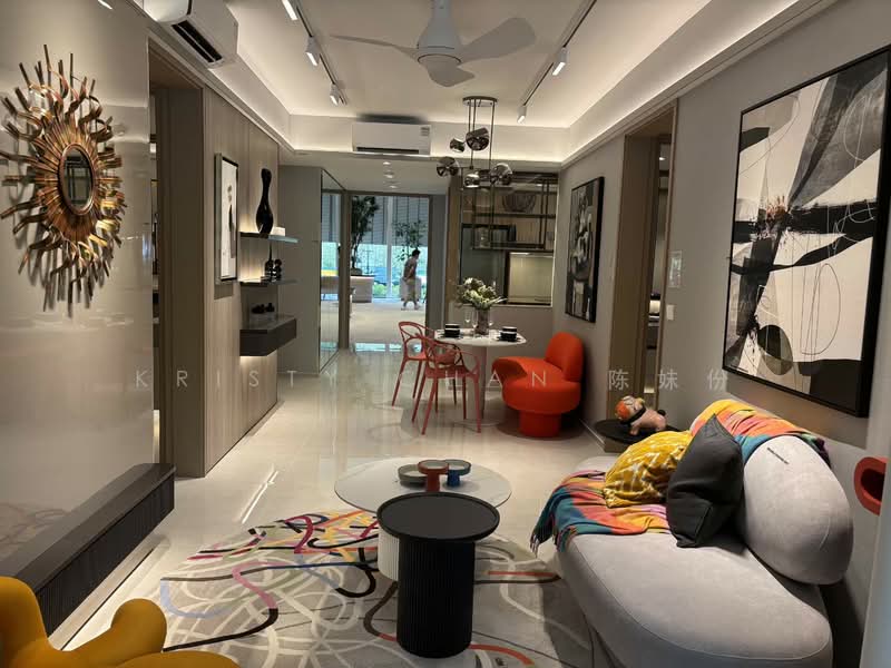 Tengah Garden Residences, Tengah Garden Avenue, 2 Bedrooms, 624 sqft, Condominium For Sale, by Kristy Chan 陈妹份, 500102901 - Living Room - PropertyGuru.com.sg