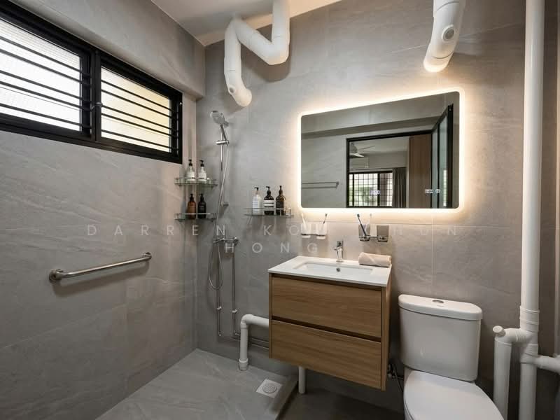 201 Bukit Batok Street 21, 201 Bukit Batok Street 21, 3 Bedrooms, 1,119 sqft, HDB Flat For Sale, by Darren Koh Chun Hong, 500102921 - Bathroom - PropertyGuru.com.sg