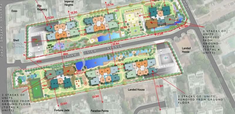 The Continuum, 1-8 Thiam Siew Avenue, 2 Bedrooms, 667 sqft, Condominium For Sale, by Calvin Choh, 500102952 - Exterior - PropertyGuru.com.sg