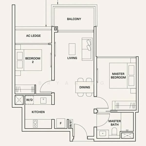The Watergardens at Canberra, 27 Canberra Drive, 2 Bedrooms, 678 sqft, Condominium For Rent, by Bryan Ng, 500102971 - PropertyGuru.com.sg