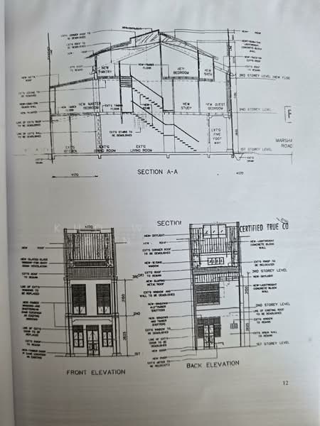 MARSHALL ROAD SHOPHOUSE INTER TERRACE, MARSHALL ROAD, 4 Bedrooms, 1,890 sqft, Shophouse For Sale, by Kho Wenxian Benedict, 500103032 - PropertyGuru.com.sg