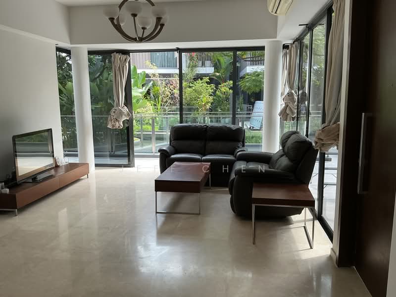 Archipelago, Bedok Reservoir Road, 5 Bedrooms, 4,402 sqft, Semi-Detached House For Rent, by Jeff Chen, 500103050 - Living Room - PropertyGuru.com.sg
