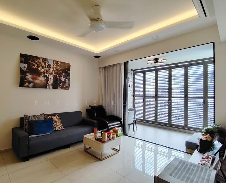 Rivercove Residences EC, 38 Anchorvale Ln, 3 Bedrooms, 958 sqft, Executive Condominium For Sale, by Phyllis Koh 郭艾廷, 500103063 - Living Room - PropertyGuru.com.sg