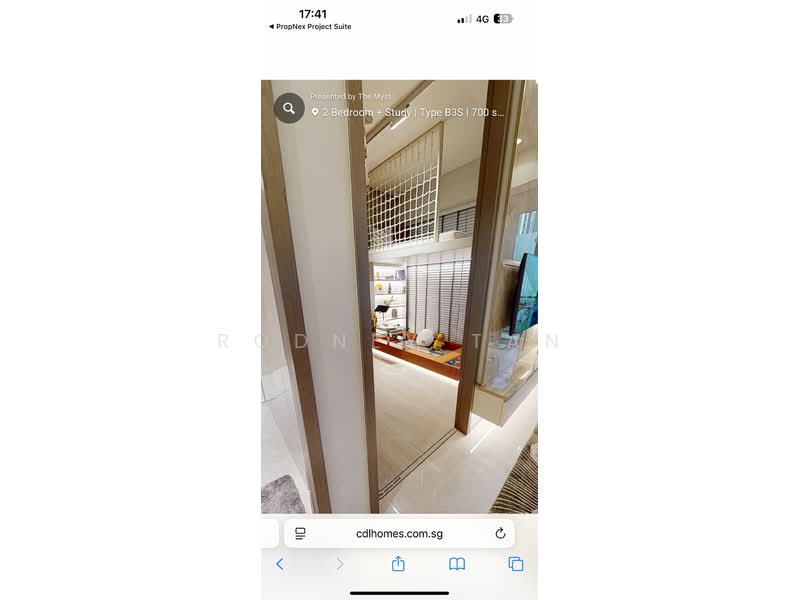 The Myst, 802 Upper Bukit Timah Road, 2 Bedrooms, 678 sqft, Condominium For Sale, by Rodney Tan, 500103118 - Living Room - PropertyGuru.com.sg