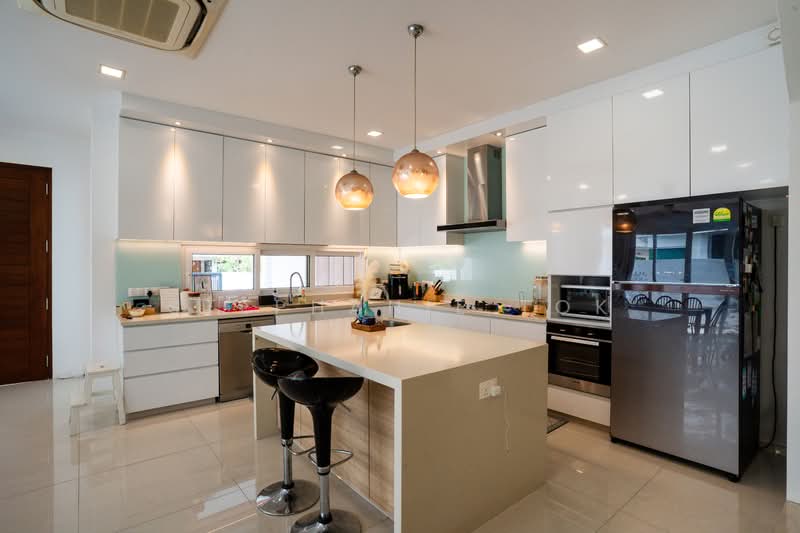 Beautiful 2 Storey Semi D Move in, Move in, Modern Finishes, Quiet Enclave, 4 Bedrooms, 3,500 sqft, Semi-Detached House For Sale, by Stephanie Tok, 500103125 - Kitchen - PropertyGuru.com.sg