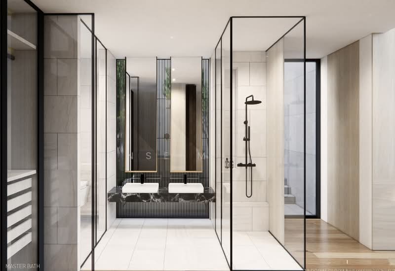 ❤️ Robin Close Pair of Brand New Semi-D ❤️ VIP Preview, , 5 Bedrooms, 8,506 sqft, Semi-Detached House For Sale, by Anselm Teo, 500103136 - Bathroom - PropertyGuru.com.sg