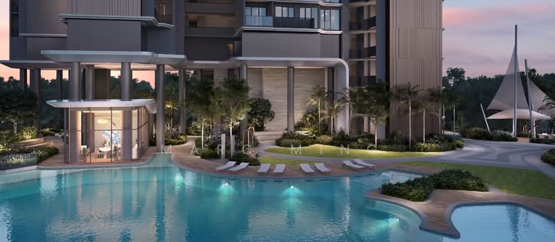 Vela Bay, Bayshore Road, 3 Bedrooms, 893 sqft, Condominium For Sale, by Marc Ming, 500103152 - Resort living theme pool  - PropertyGuru.com.sg