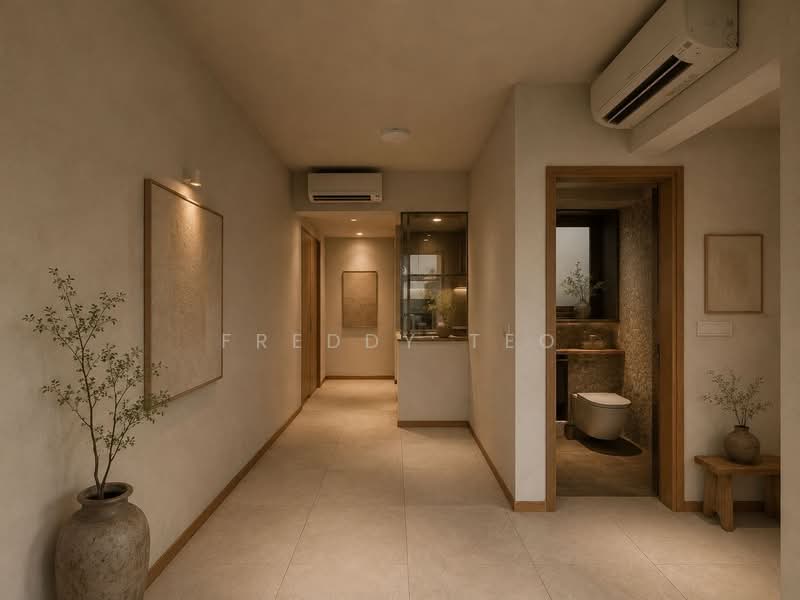 The Antares, 23 Mattar Road, 2 Bedrooms, 732 sqft, Condominium For Sale, by Freddy Teo, 500103155 - Corridor - PropertyGuru.com.sg
