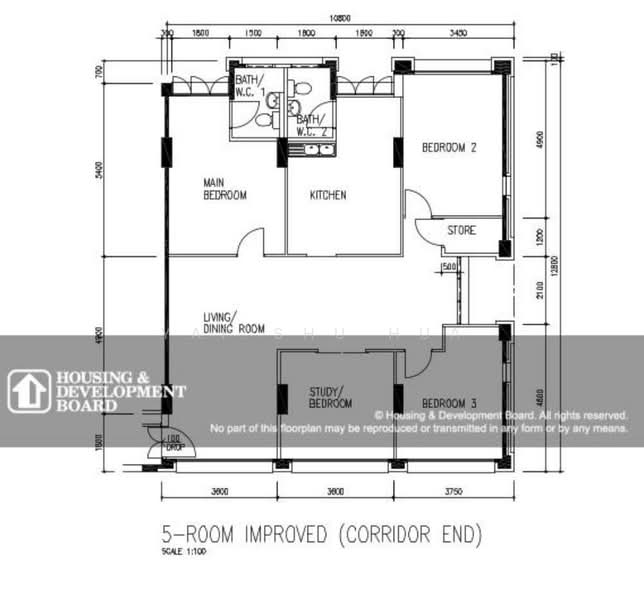 412 Yishun Ring Road, 412 Yishun Ring Road, 3 Bedrooms, 1,345 sqft, HDB Flat For Sale, by Yap Shu Hua, 500103212 - PropertyGuru.com.sg