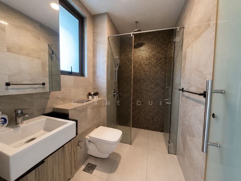 Freehold 5 bed cluster house with Pool & Private Lift walking distance to Kovan MRT, , 5 Bedrooms, 4,446 sqft, Cluster House For Sale, by Deane Cui, 500103228 - Bathroom - PropertyGuru.com.sg